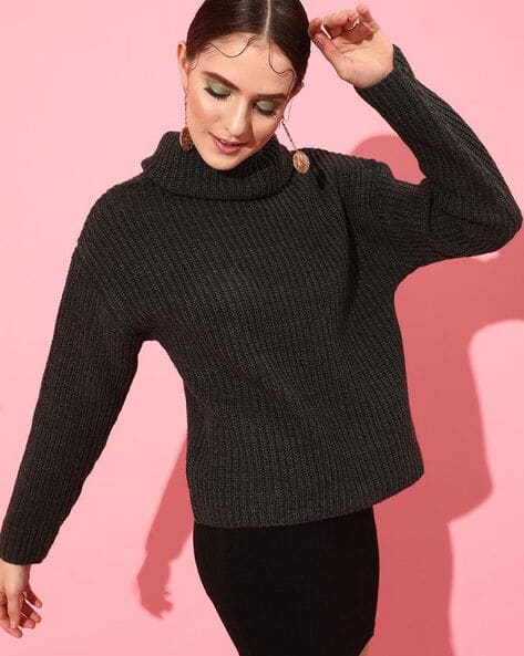 STREET9 Women Turtle Neck Pullover