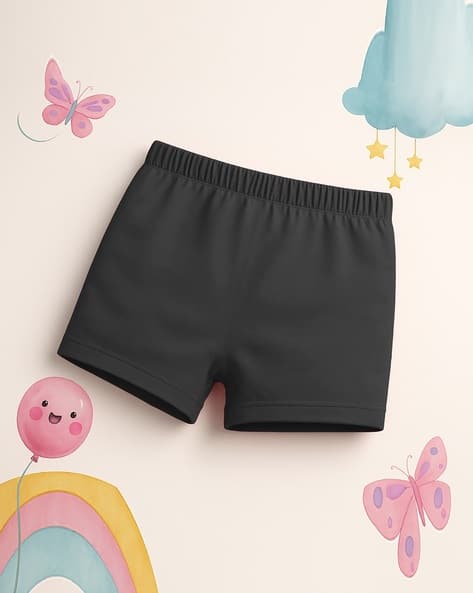 CUMSIN Girls Boyshorts with Elasticated Waist
