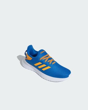 adidas kids Boys Poofrun Lace-Up Shoes with Canvas Upper-picture-10