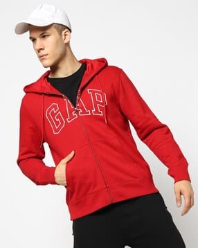 gap Embroidered Regular Fit Full Zip-Front Hoodie-picture-42