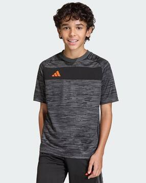 adidas kids Boys Logo Print Relaxed Fit T-Shirt-picture-23