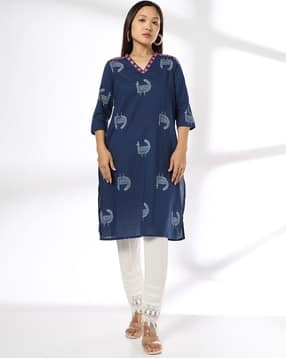 siyahi Women Printed Straight Kurta-picture-33