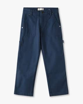 kb team spirit Boys Straight Fit Flat-Front Trousers-picture-17