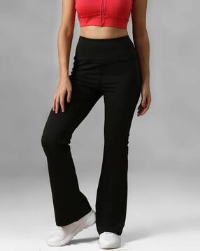 athlisis Women Mid-Rise Flared Track Pants-picture-29