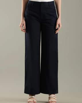 tommy hilfiger Relaxed Fit Solid Mid-Rise Trousers-picture-17
