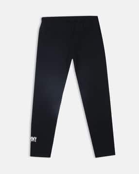 Girls Regular Fit Solid Mid-Rise Leggings-image-42