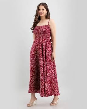 revangi Women Printed Fit & Flare Dress-picture-21