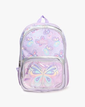 rio girls Girls Butterfly Print School Backpack-picture-14