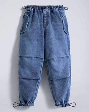 hopscotch Boys Mid Rise Elasticated Waist Joggers-picture-14