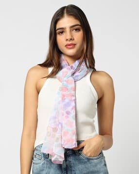 yousta Women Floral Print Scarf-picture-31
