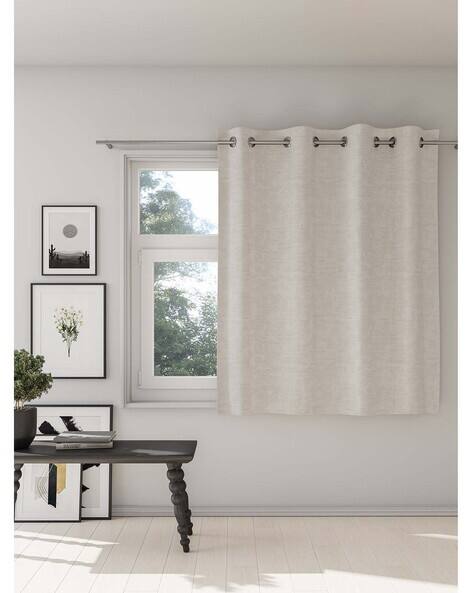 Ddecor Live Beautiful Readymade Plain Window Curtain
