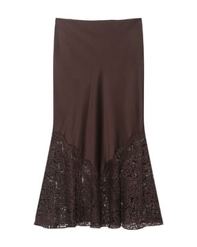 lulu & sky  Women Flared Maxi Skirt-picture-38