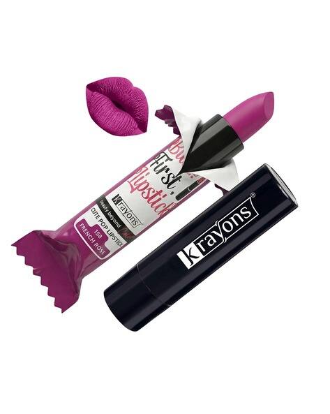Krayons Beauty Matte Waterproof Long-Lasting Lipstick-3.5 gm