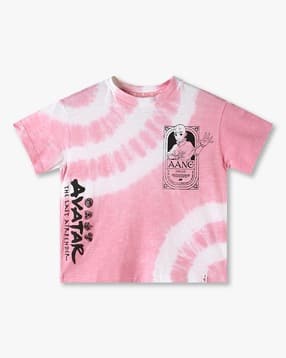 point cove Girls Avatar Print Round-Neck T-Shirt-picture-25