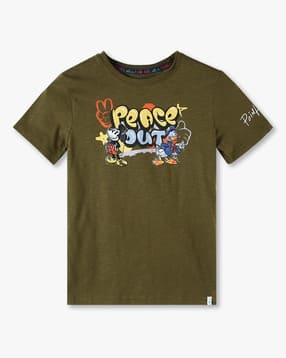 point cove Boys Disney Print Round-Neck T-Shirt-picture-27