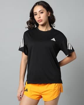 adidas Women Doodle 2 Regular Fit Crew-Neck T-Shirt-picture-14