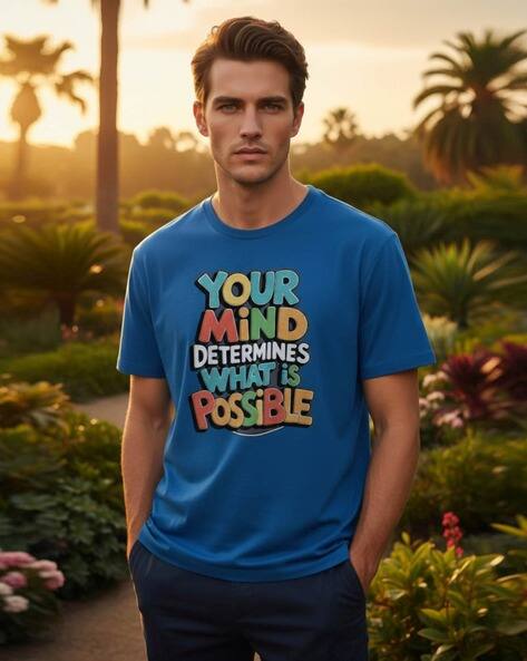 NEONOMAD Men Printed Relaxed Fit T-Shirt