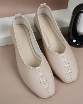mozafia Women Square-Toe Ballerinas-picture-9