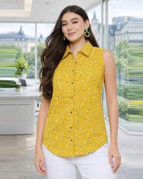 Women Printed Regular Fit Shirt-image-25
