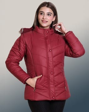 fyre rose Women Regular Fit Puffer Jacket-picture-11
