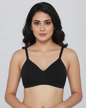 zivame Basics Double Layered Non-Wired 3/4Th Coverage T-Shirt Bra-picture-13