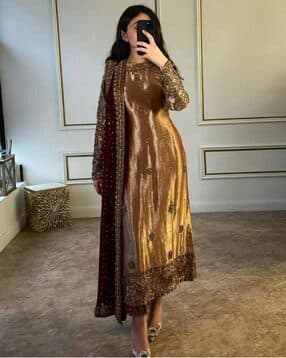 nyrika Women Embellished Straight Kurta Set-picture-29