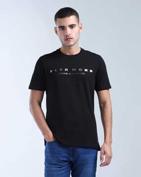 flying machine Men Printed Casual Crew-Neck T-Shirt-picture-11