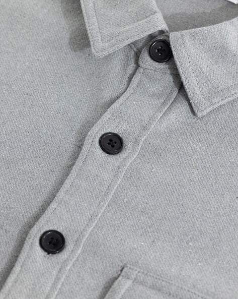 SNITCH Relaxed Fit Shirt with Flap Pockets - Image 7