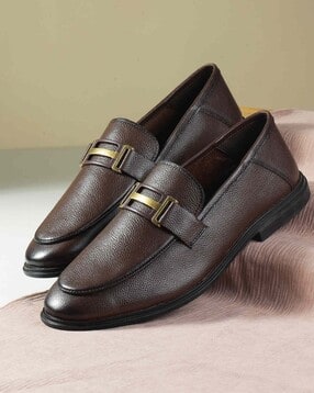 mochi Men Round-Toe Formal Slip-On Shoes -picture-38
