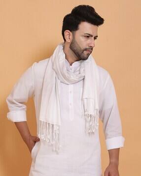 Men Stole with Tassels-image-44
