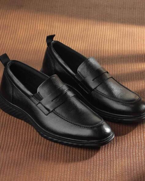 Men Flat EVA Sole with Leather Upper