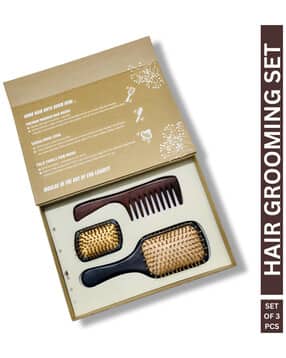 orossentials Hair Grooming Kit 3 in1 Hair Brush & Comb-picture-31