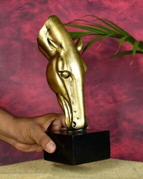 Resin Grazing Horse Figurine-image-18