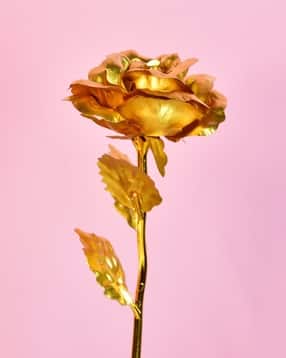 Love Artificial Rose Figurine-image-8