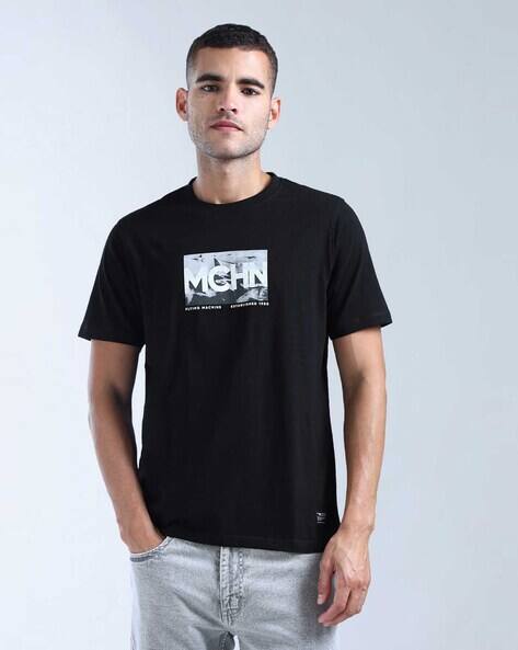 FLYING MACHINE Pure Cotton Regular Fit T-Shirt
