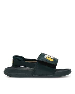 puma Boys Round Toe Slip-On Sandals with Velcro Fastening-picture-17