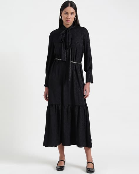 michael kors fit and flare dress Hold Tight Denim Dress – Amaroso Boutique main image 1