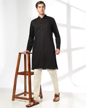netplay Men Patterned Slim Fit Kurta-picture-48
