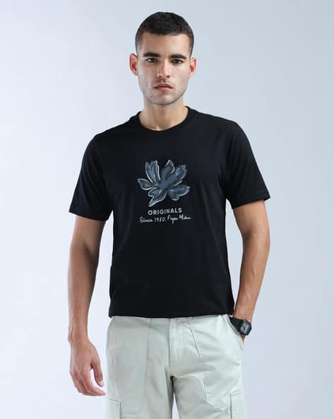 FLYING MACHINE Graphic Printed Essentials T-Shirt