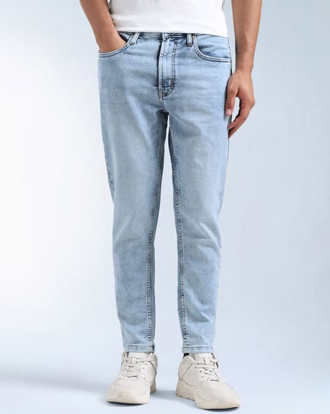 FLYING MACHINE Men Relaxed Tapered Fit Authentics Jeans