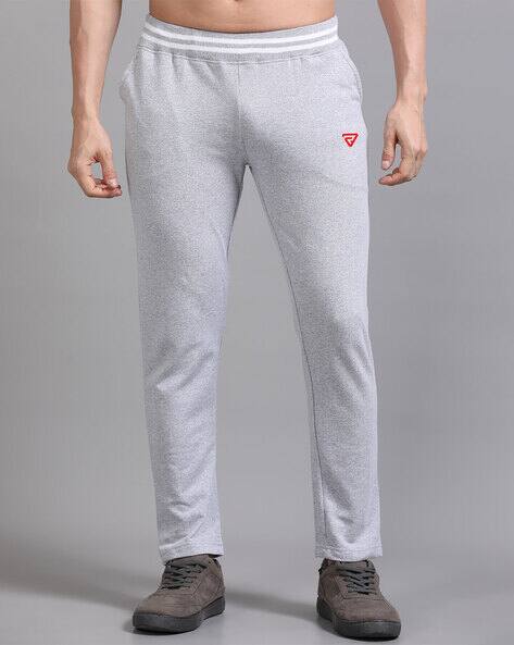 RUNSTARS Men Mid-Rise Straight Track Pants