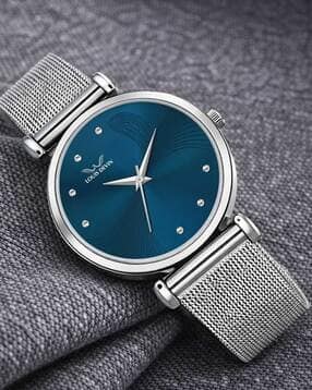 louis devin Women Round Dial Shape Analogue Watch - LD-L504-BLU-CH-picture-38