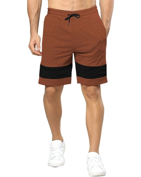 TRIPR Men Colourblock Regular Fit Shorts