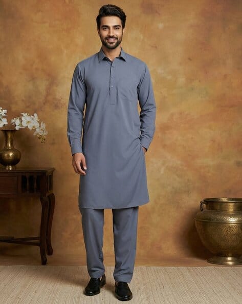 Men Pathani Kurta with Salwar