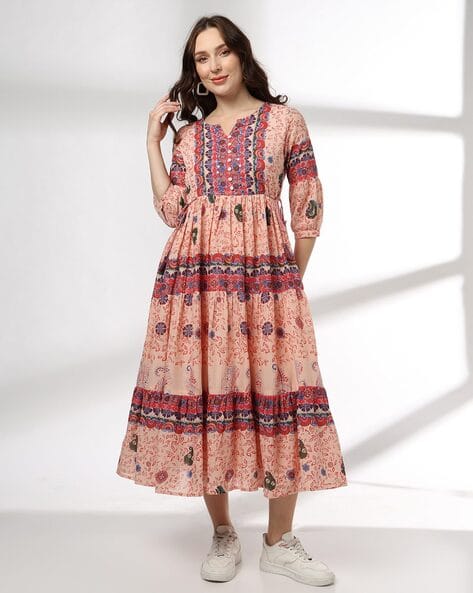 chinese dress ladies Amazon.in: Ajio Dress