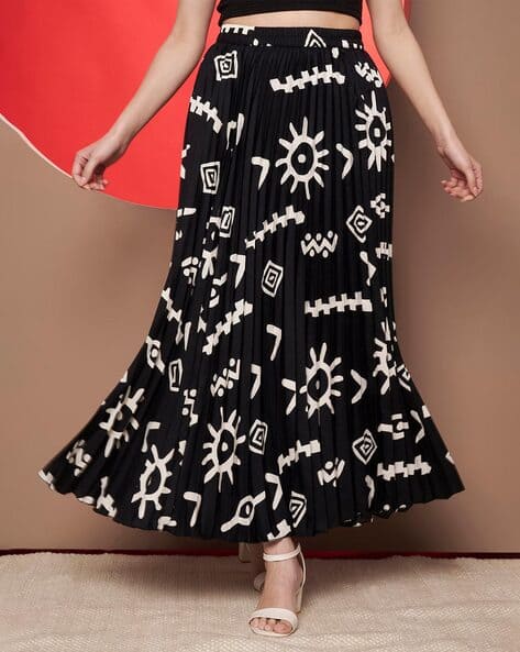 ZWERLON X AG Women Printed Flared Skirt