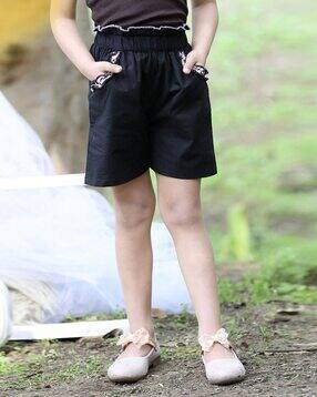 cutiekins Girls Regular Fit Flat-Front Shorts-picture-37