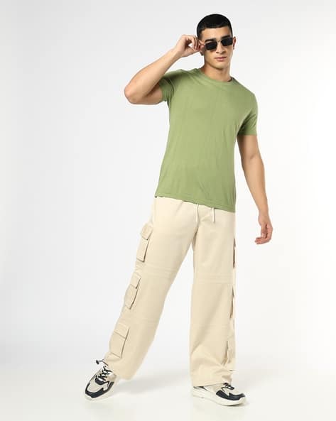 Buda Jeans Co Men Wide-Leg Cargo Pants