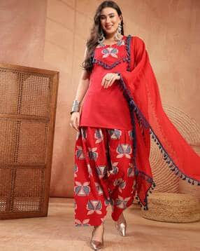 stylum Women Printed 3-Piece Straight Kurta Set-picture-10