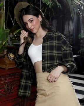 pinacolada Women Checked Relaxed Fit Shirt-picture-48